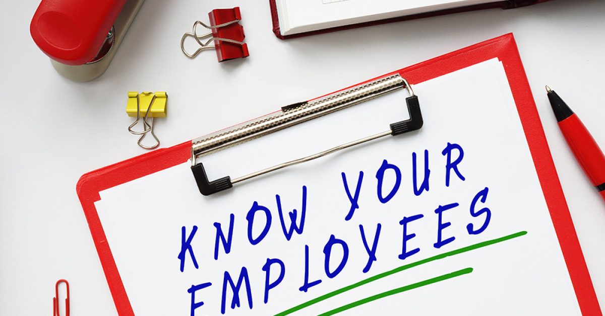 Know Your Employee (KYE)
